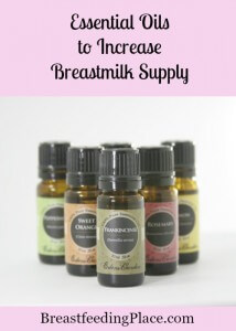 Essential Oils to Increase Breastmilk Supply