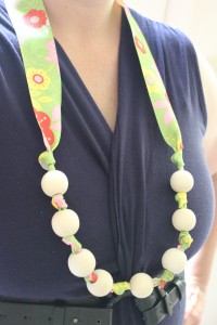 Making Your Own Breastfeeding Necklace  - BreastfeedingPlace.com #nursingjewelry #baby #toddler
