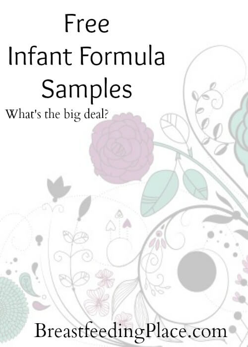 What's the big deal about free infant formula samples?
