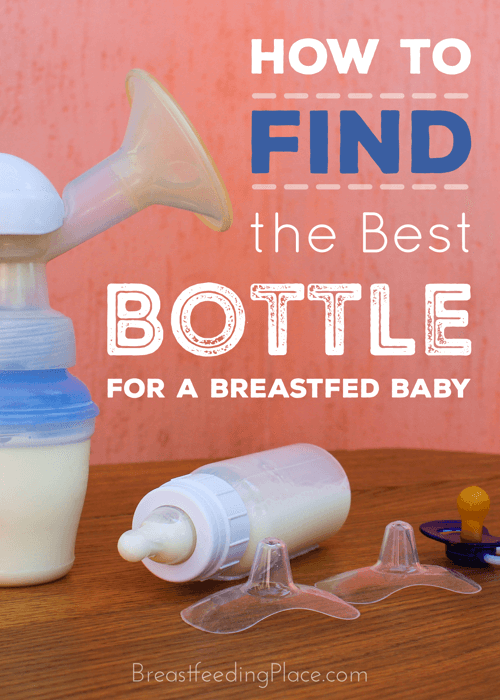 How to find the best bottle for a breastfed baby