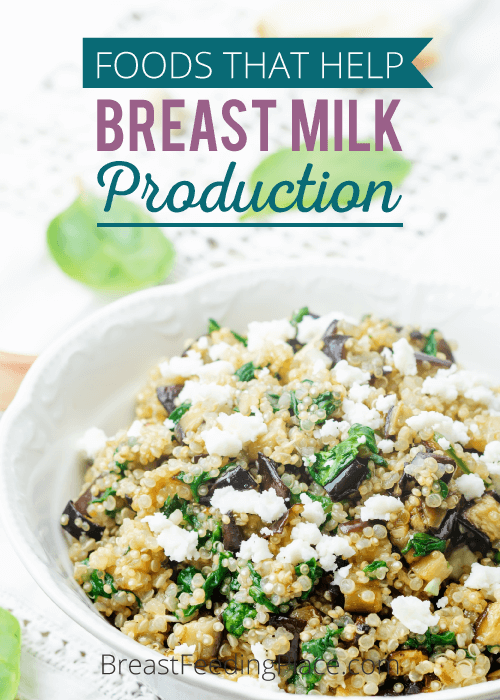 foods that help breast milk production 