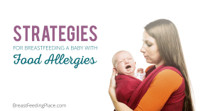 breastfeeding a baby with food allergies